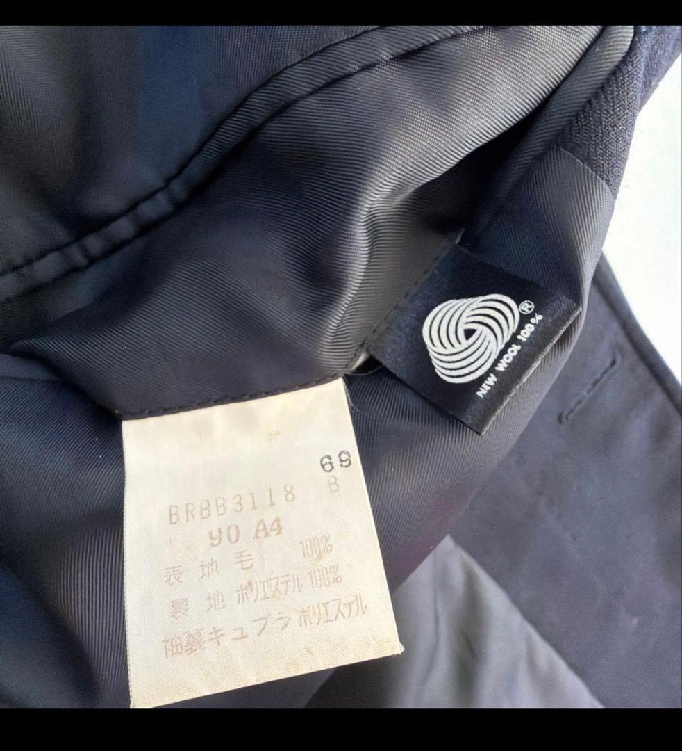 美品 BROOKS BROTHERS 紺ブレ 金ボタン テーラード ジャケット
