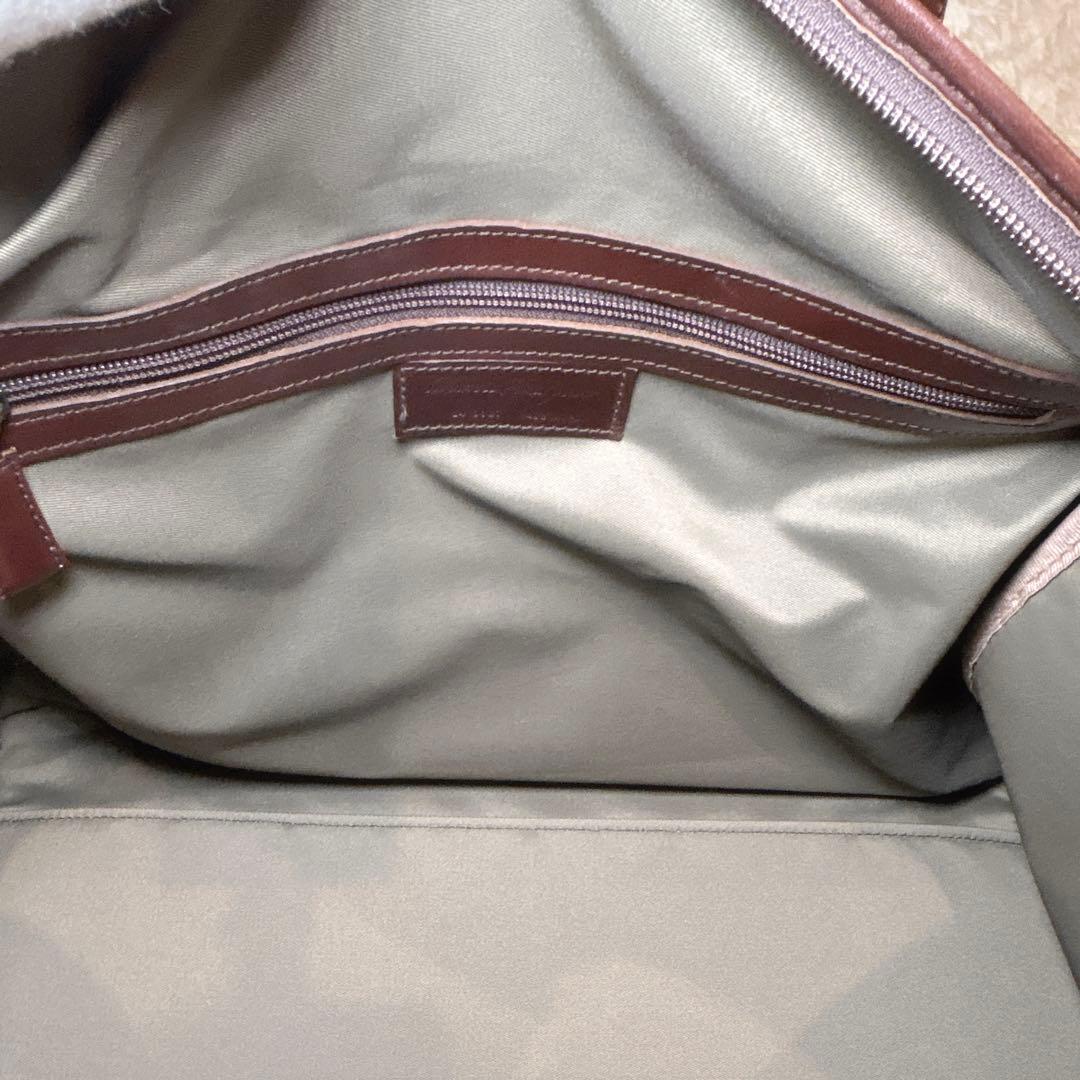 Salvatore Ferragamo フェラガモ ボストンバッグ レザー大容量