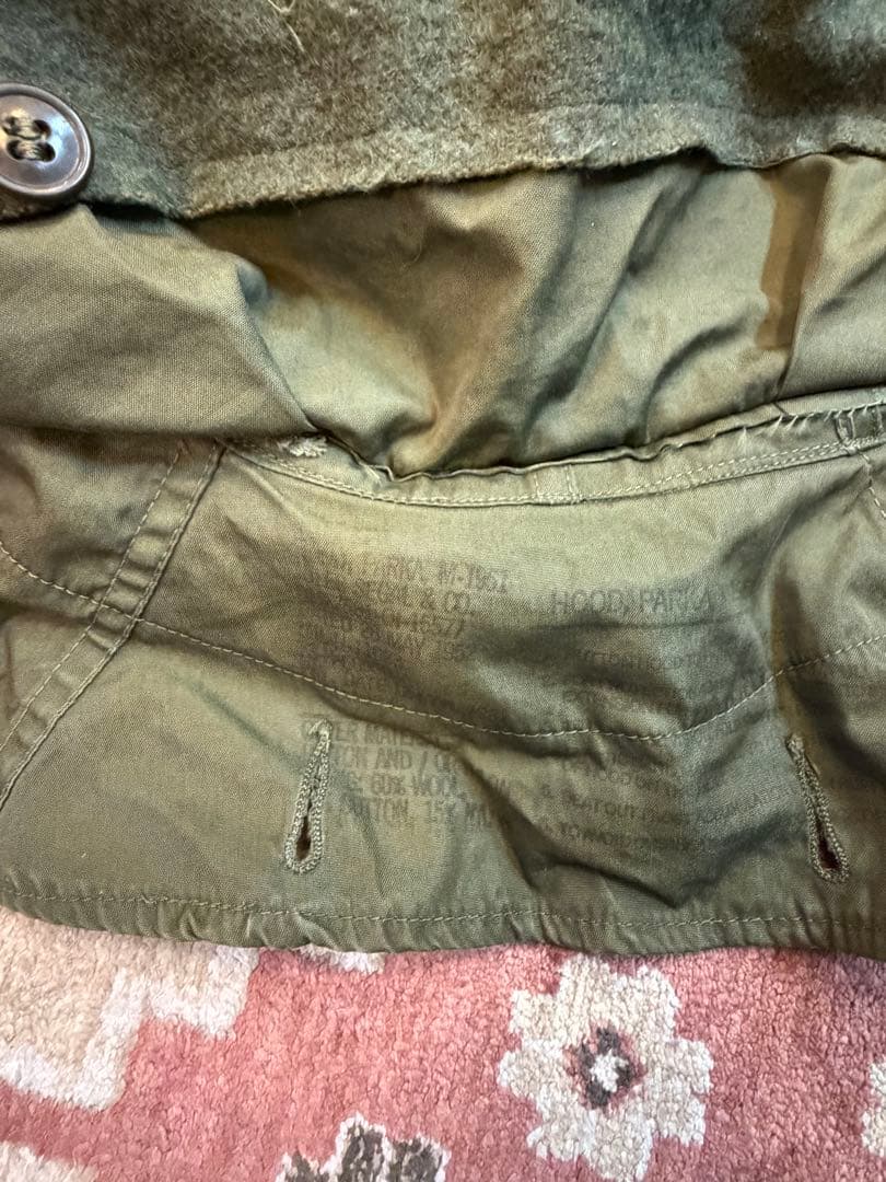 スペシャルビンテージ 70s M-65 XS コヨーテファーセット