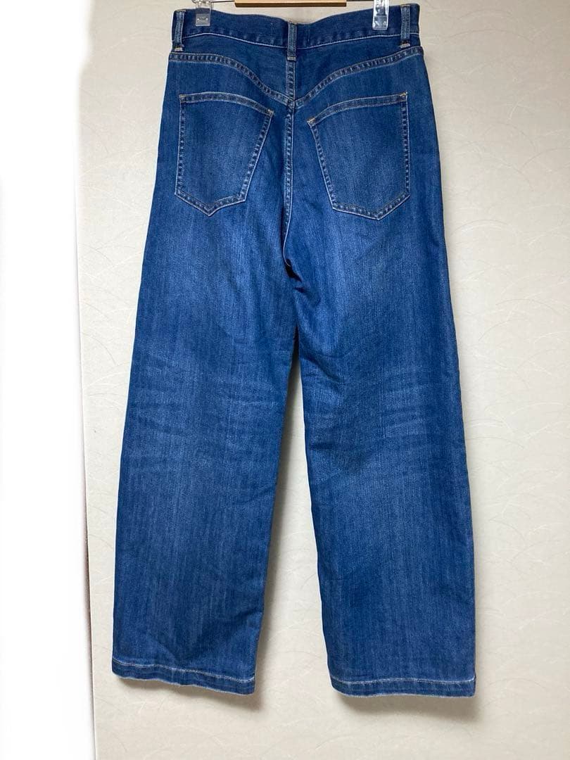 【接触冷感】23区DENIM サマー ストレート ワイドパンツ size34