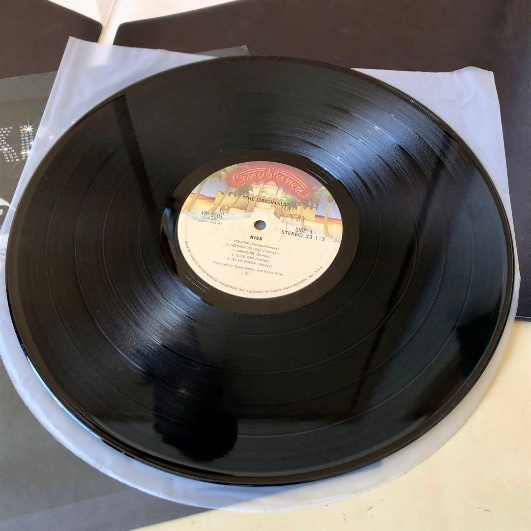 3LP 地獄の全貌 KISS 掛帯 ブックレット カード ステッカー付