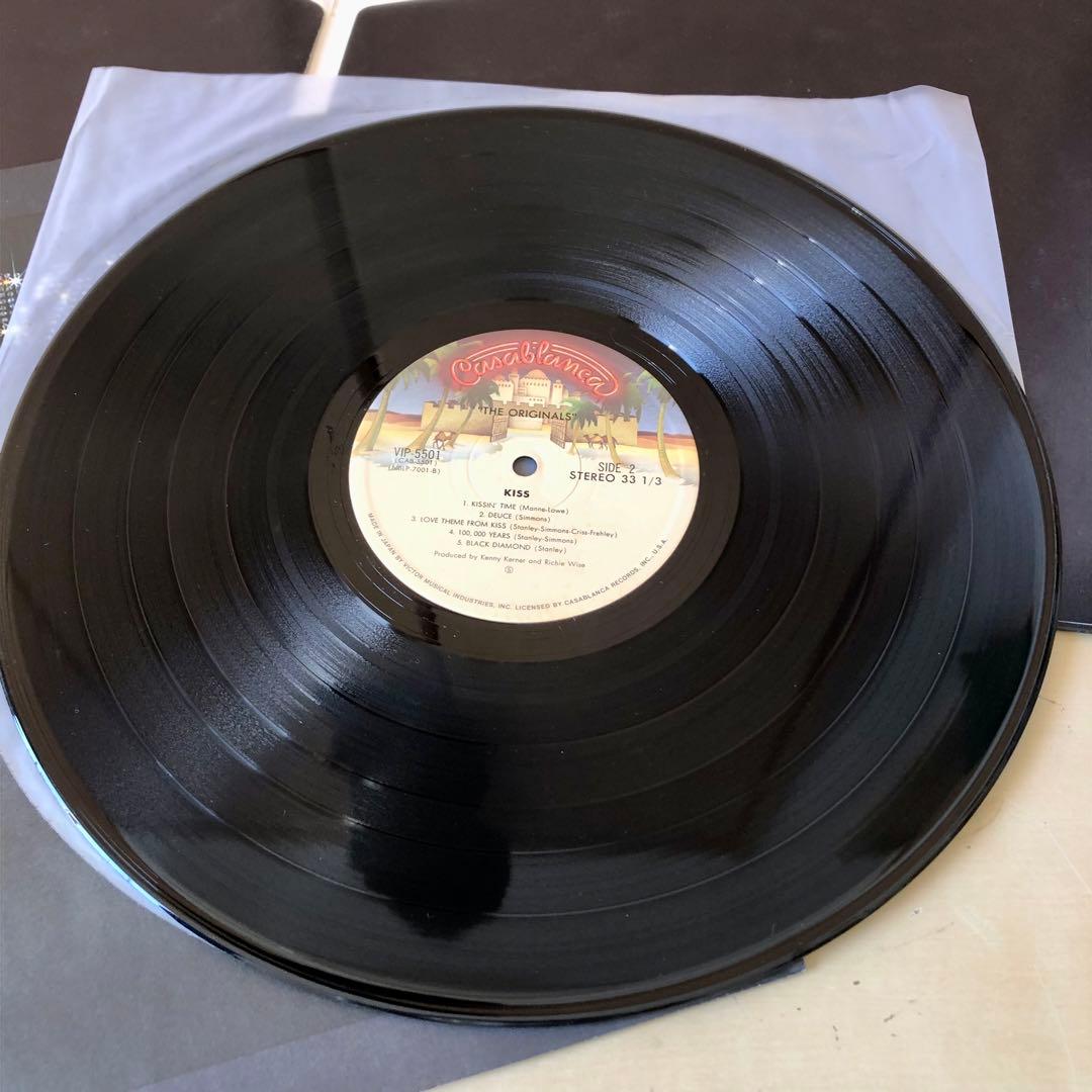 3LP 地獄の全貌 KISS 掛帯 ブックレット カード ステッカー付