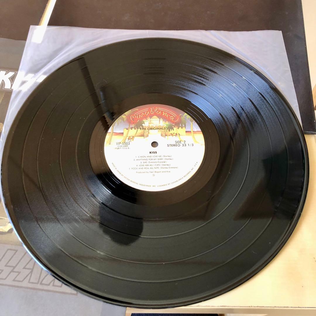3LP 地獄の全貌 KISS 掛帯 ブックレット カード ステッカー付