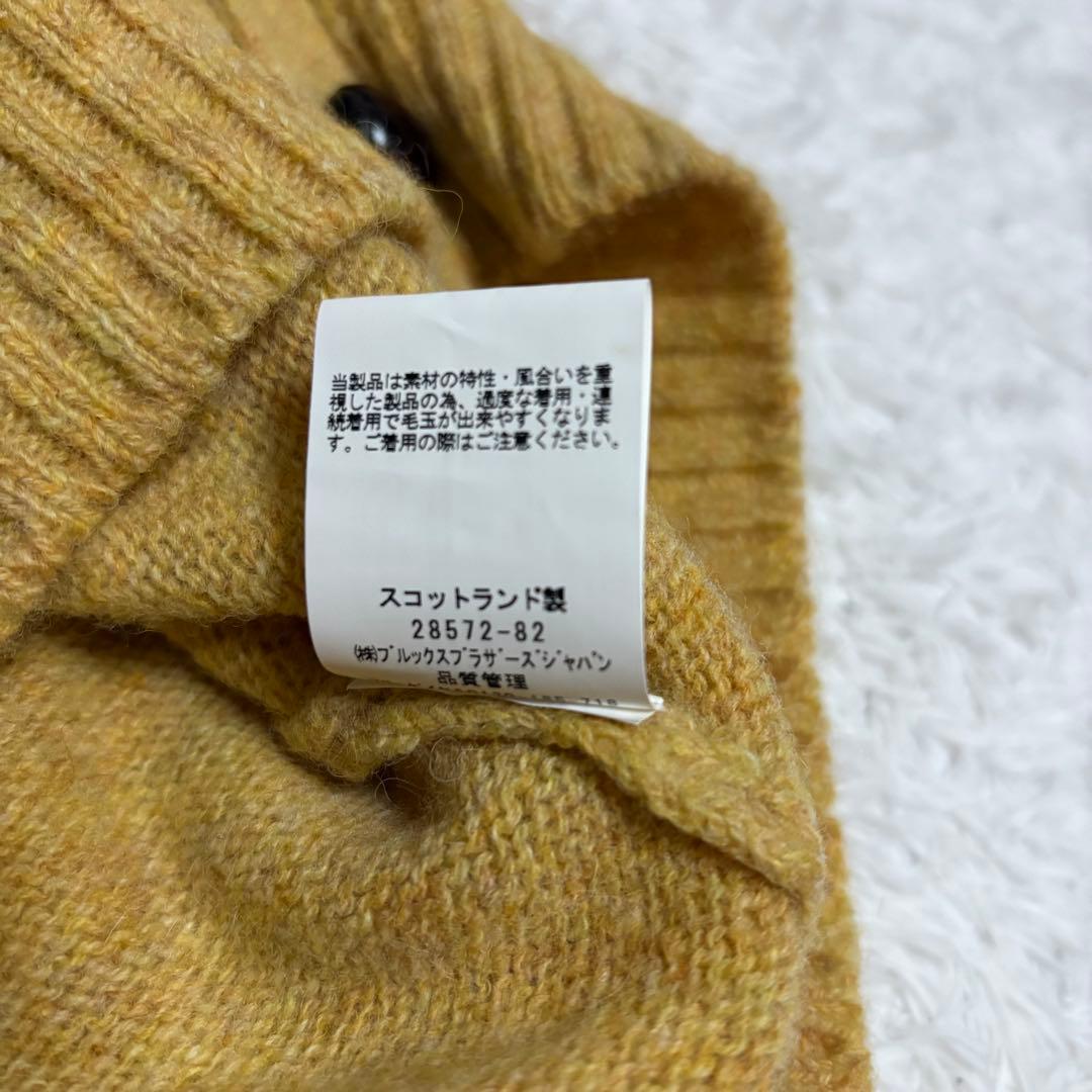 BROOKS BROTHERS シェットランドベストセーター Sスコットランド製