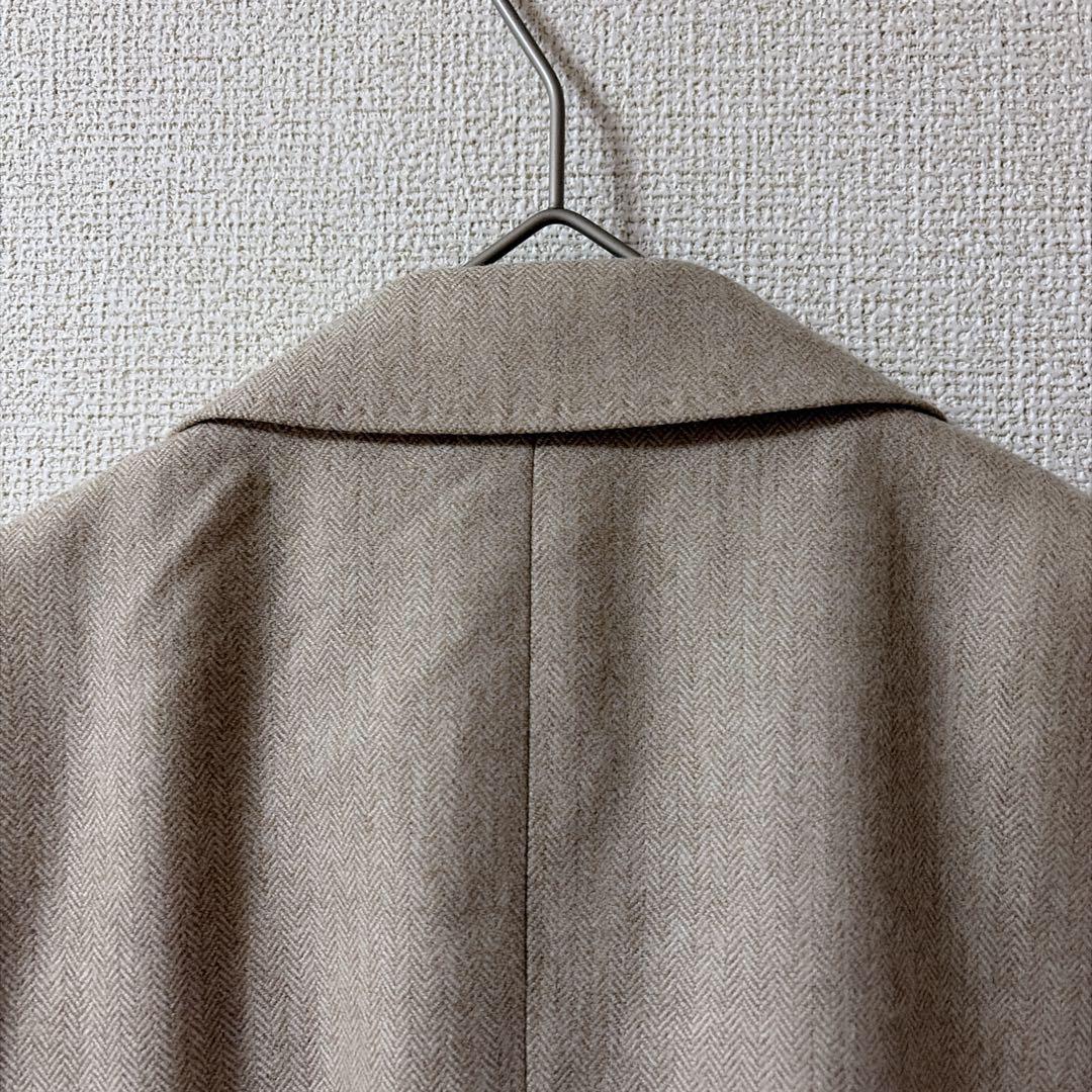 【ランバン】LANVIN テーラードジャケット　ウール　メンズ　ベージュ　Ｒ48