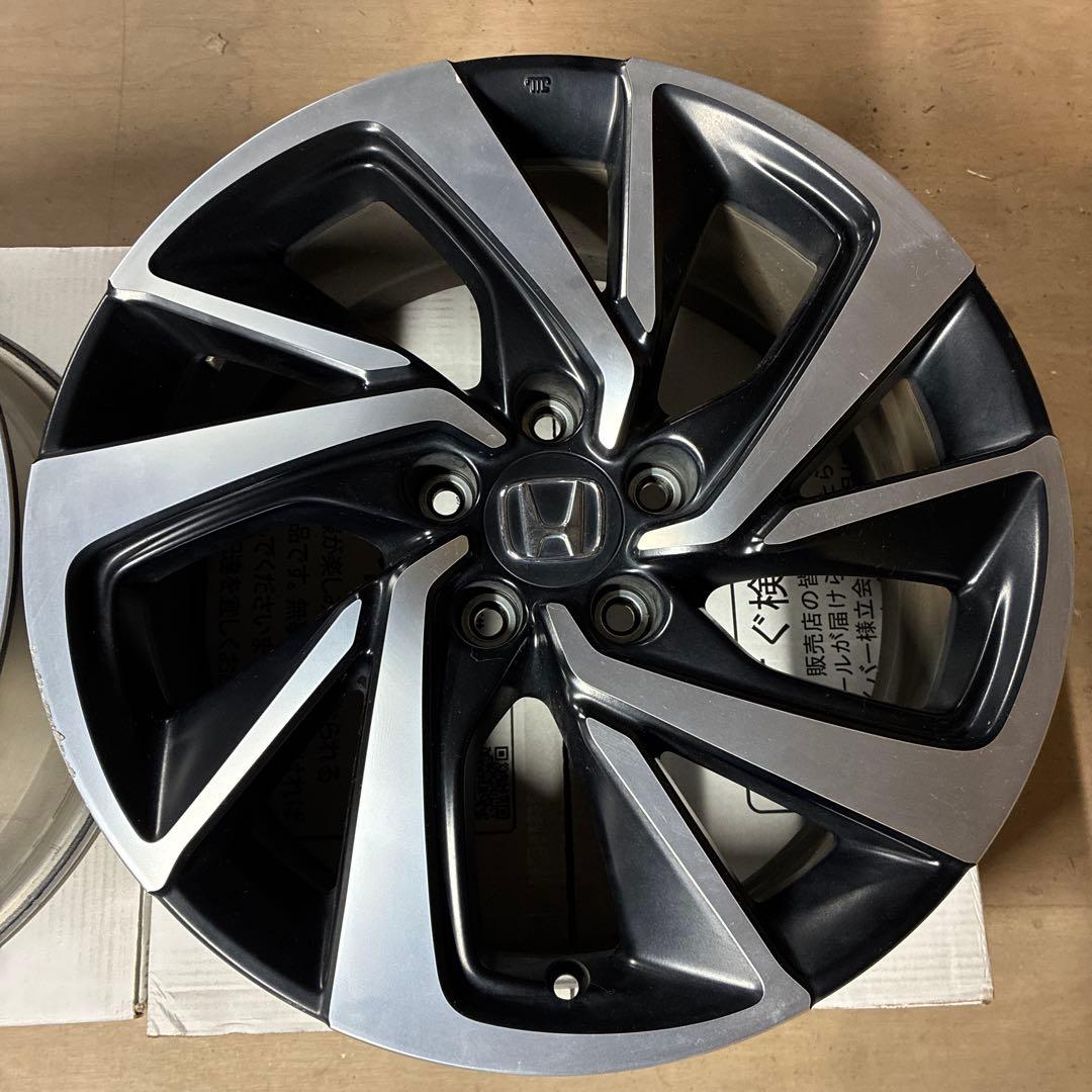 ホンダ ヴェゼルRS 純正アルミホイールセット 18インチ2本セット