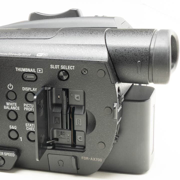 sony FDR-AX700 純正バッテリー3個　ワイドコンバーター付