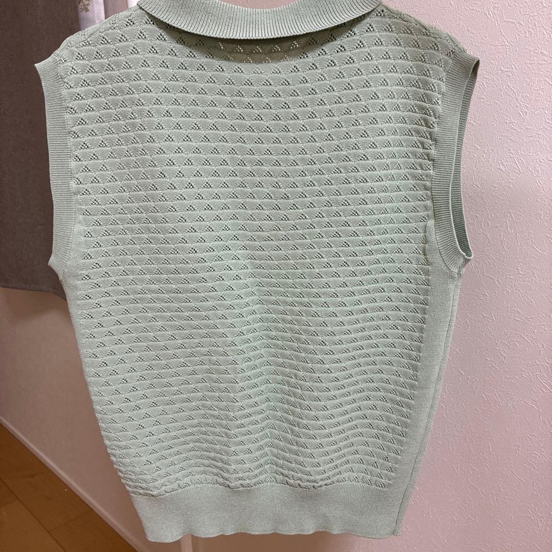 【新品未使用タグ付き】北欧暮らしの道具店ニットポロシャツ
