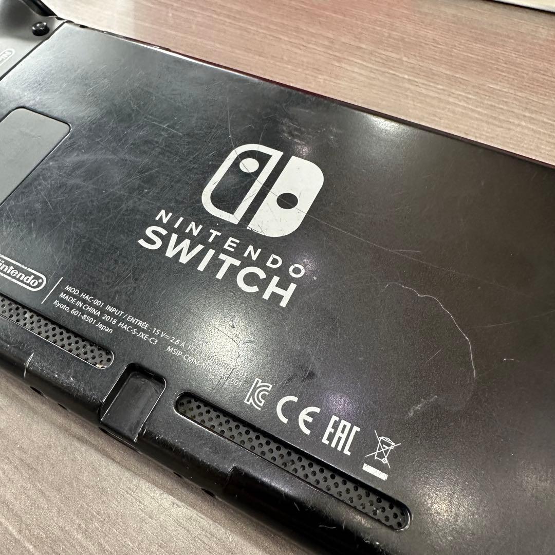 【画面美品】Nintendo Switch グレー 動作確認済 付属品完備