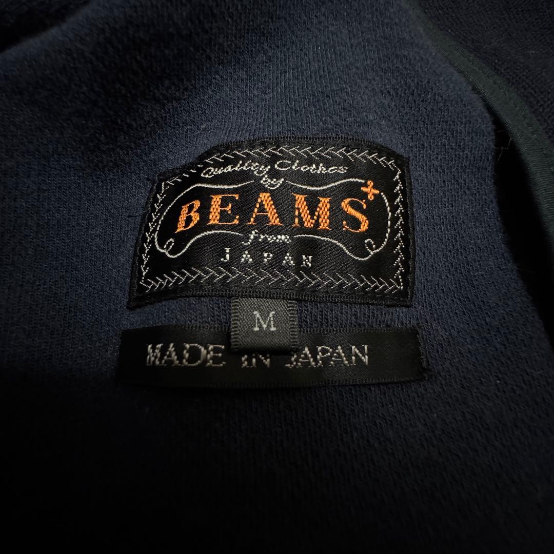 BEAMS＋ ビームスプラス 金ボタン アンコンジャケット ネイビー サイズM
