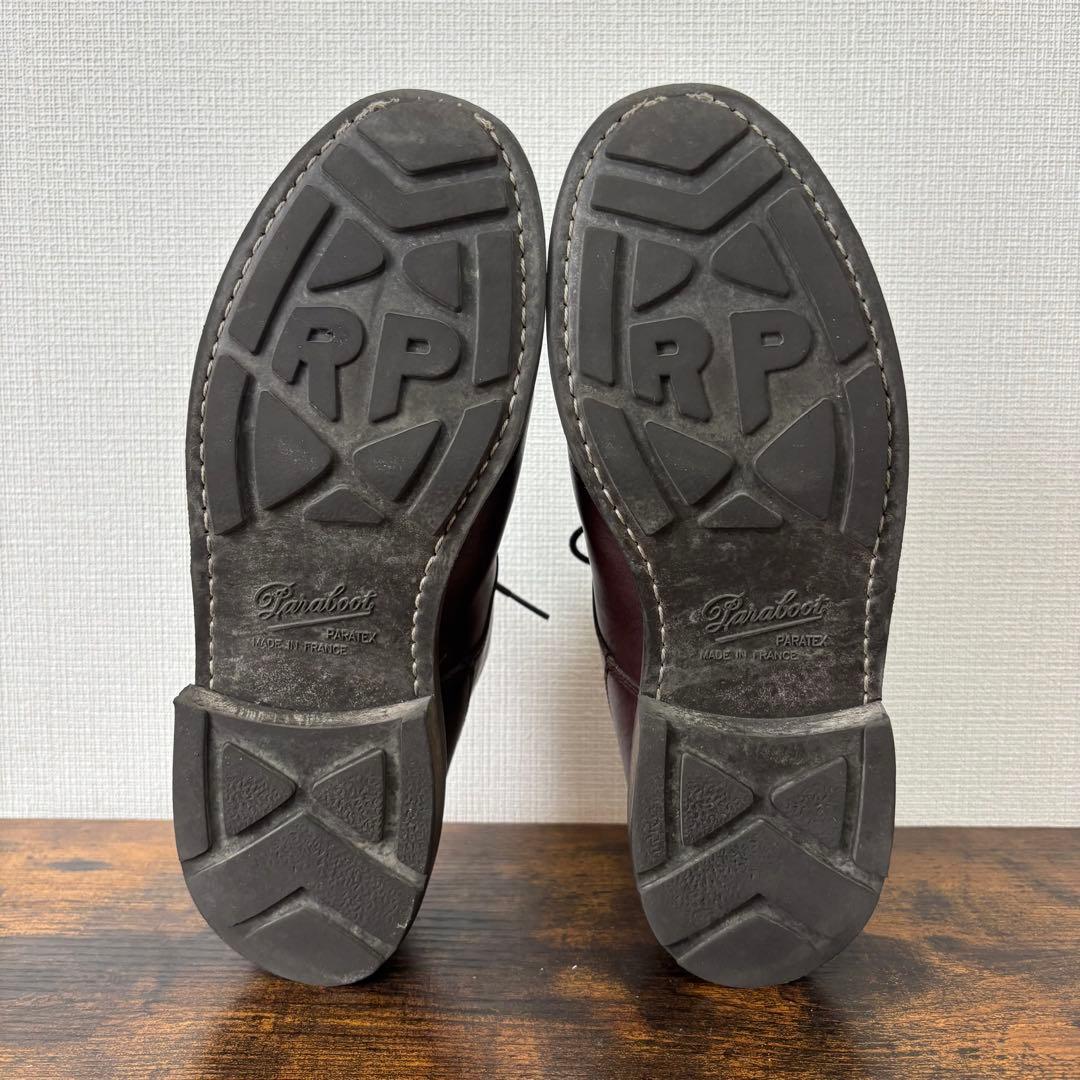 1053 パラブーツ Paraboot CHAMBORD マロン UK7 レザー