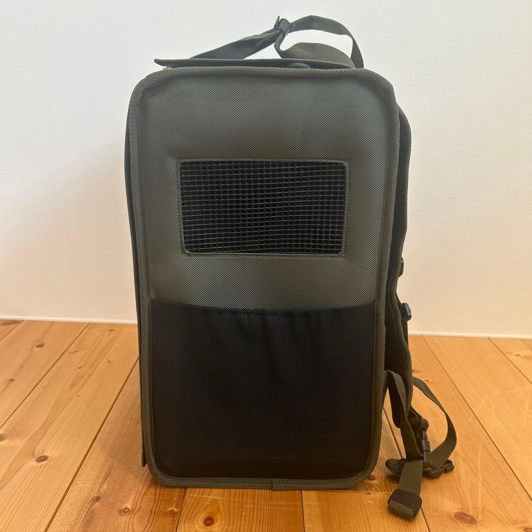 MANDARINE BROTHERS キャリーバッグ　リュック　カーキ