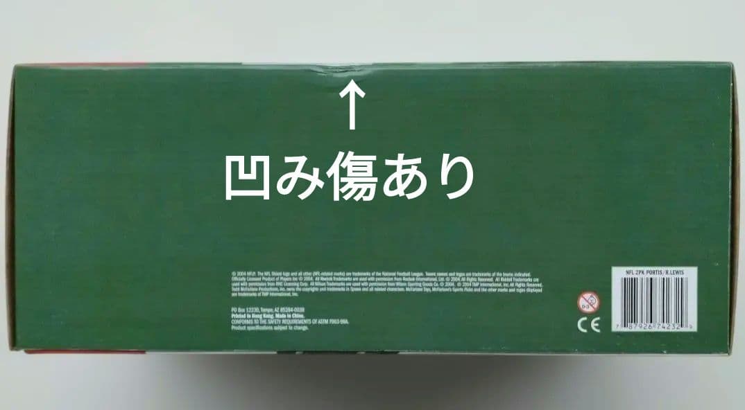 (未開封品)マクファーレンNFL 2-Pack L.ルイス & C.ポーティス