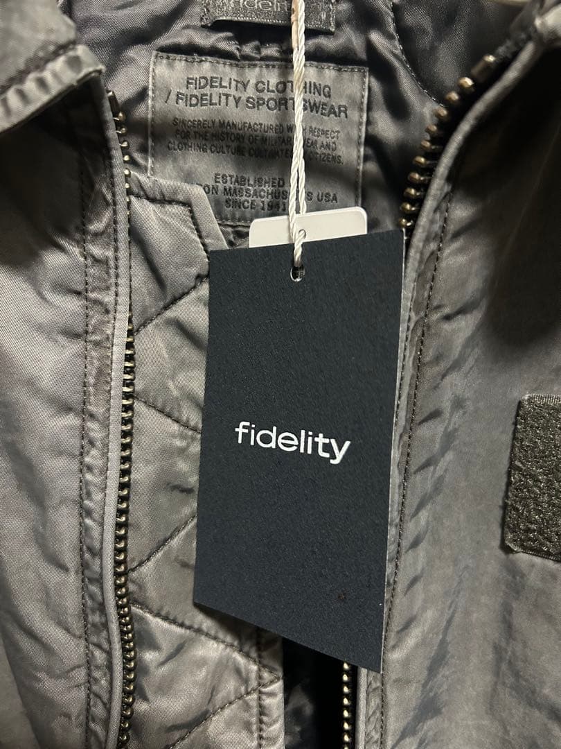 ジャケット・アウター fidelity VINTAGE WASH FLIGHT JKT