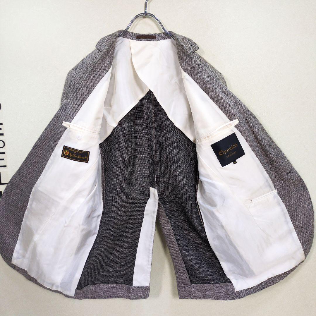 Loro Piana　ロロピアーナ　リネンジャケット　テーラードジャケット　背抜