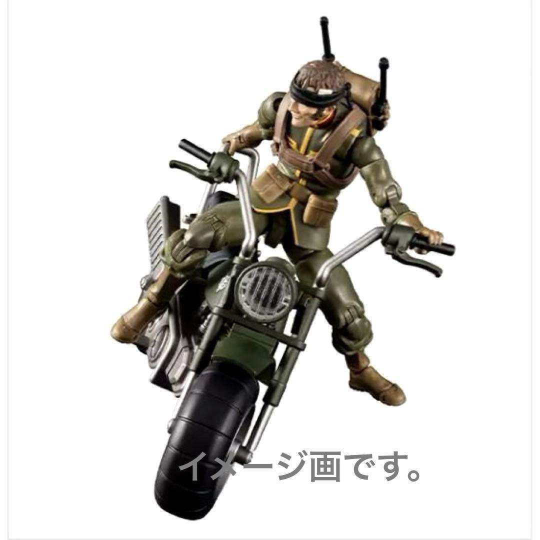 ジオン公国軍 08V-SP 一般兵士＆ジオン兵専用バイク 「機動戦士ガンダム」