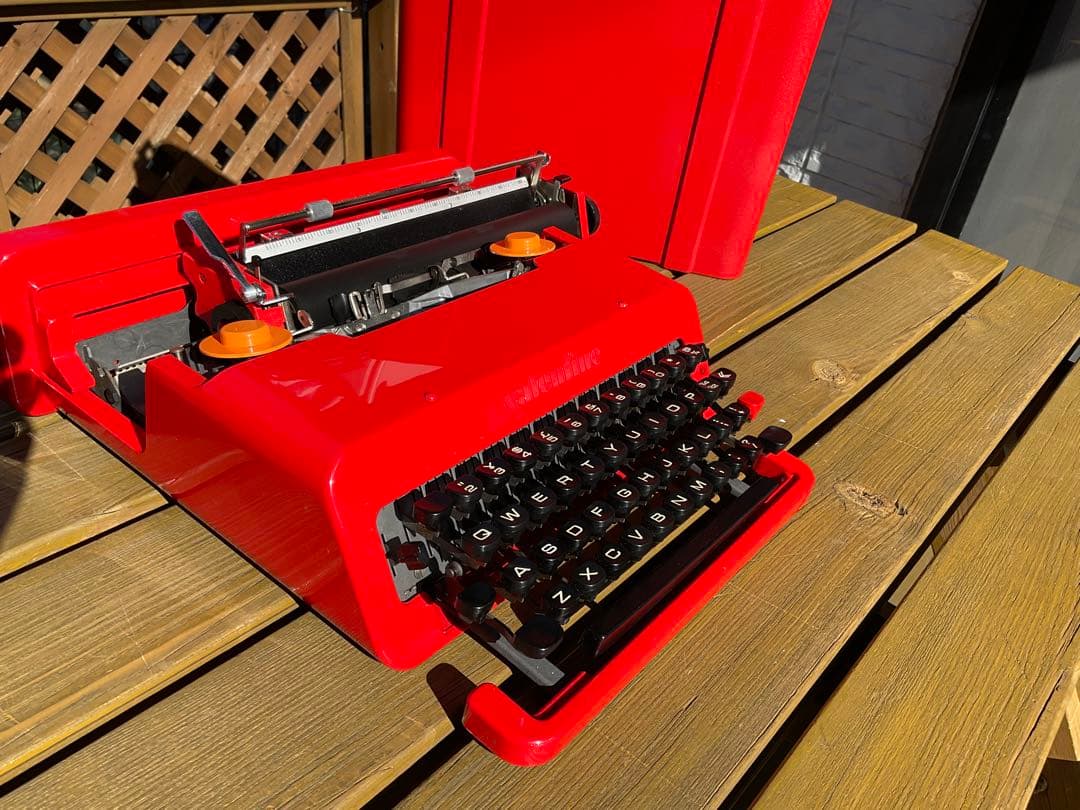 olivetti valentine 整備済　完動品　中古品　綺麗