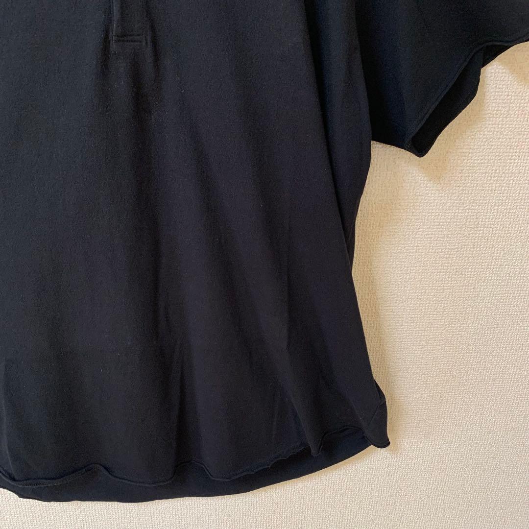 yohji yamamoto pour homme Tシャツ　プリント　黒3