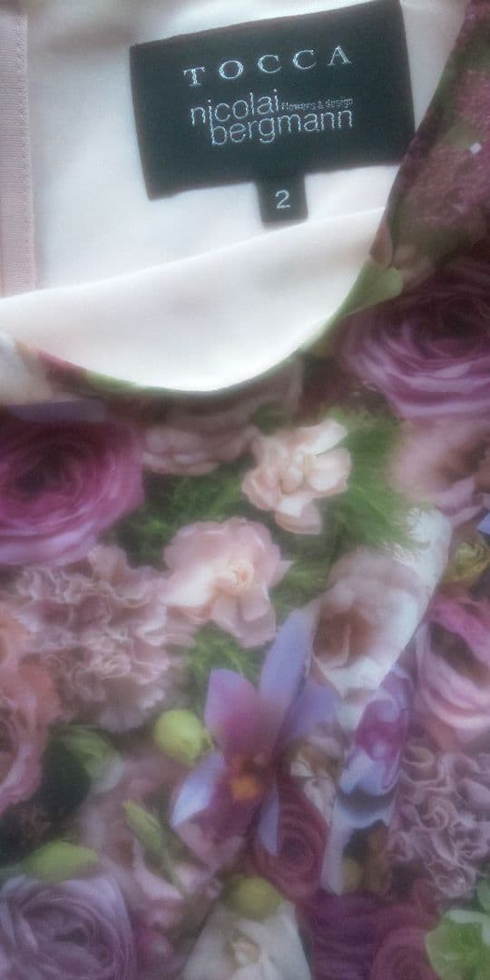 TOCCA FLOWER BOX ドレス ピンク系