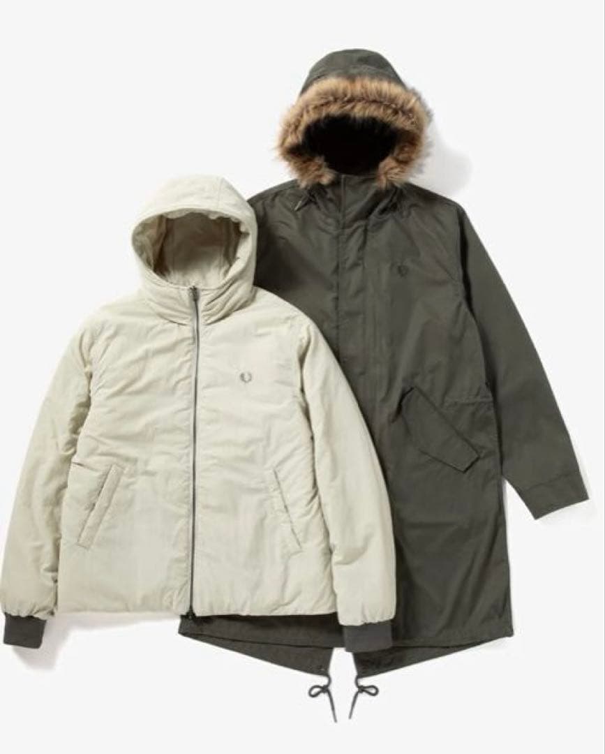 FRED PERRY モッズコート 新品未使用Lサイズ フィッシュテイルパーカー