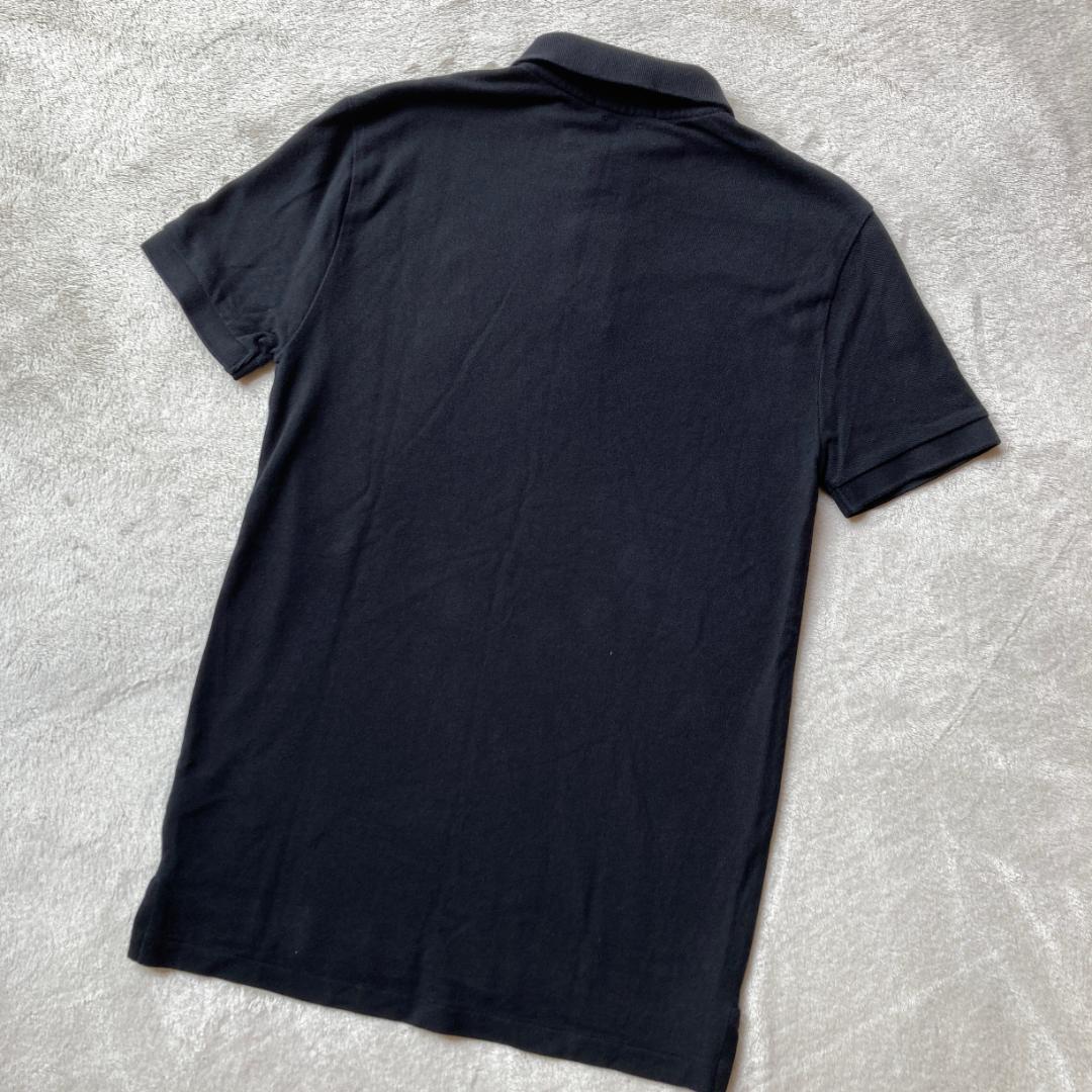 1235 美品 POLO ポロ ラルフローレン ポロシャツ 紺 XS ①