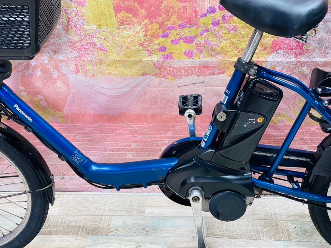 ZK3672 電動自転車 パナソニック 子供乗せ 20インチ 送料無料