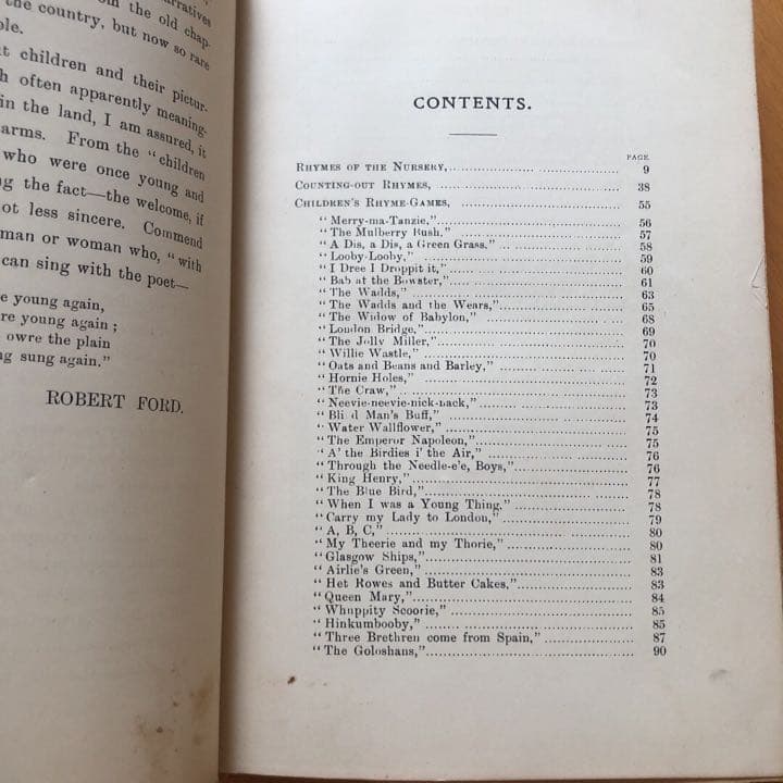 CHILDREN’S RHYMES,ETC. 洋書　アンティーク