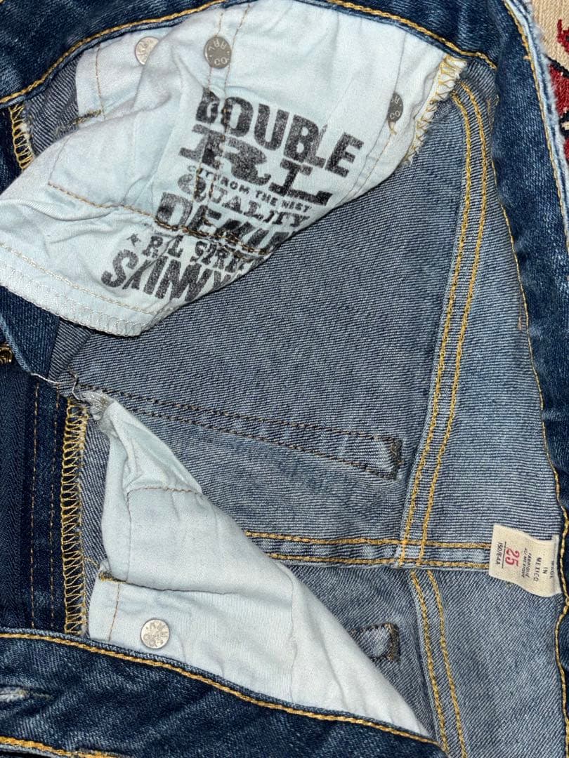 RRL ダブルアールエル Ralph Lauren スキニーデニム 25