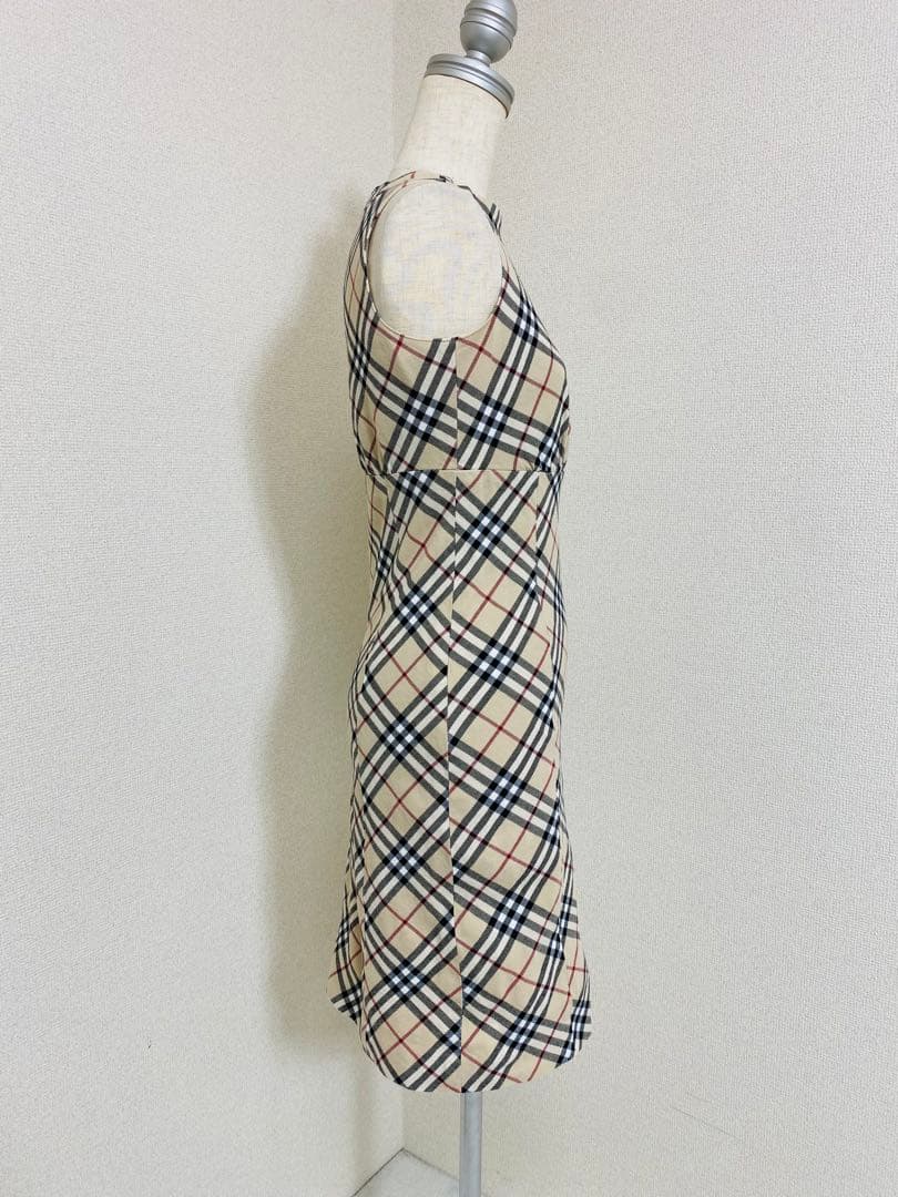 BURBERRY BLUE LABEL ボートネック ワンピース