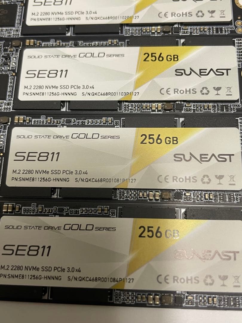 SULENST GOLD SERIES SE811 256GB LP 8台