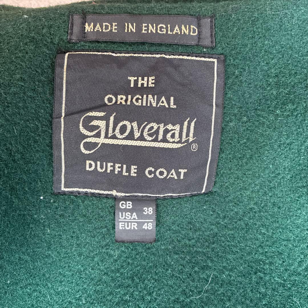 【英国製 Gloverall】 フォレストグリーン ダッフルコート90年代 M