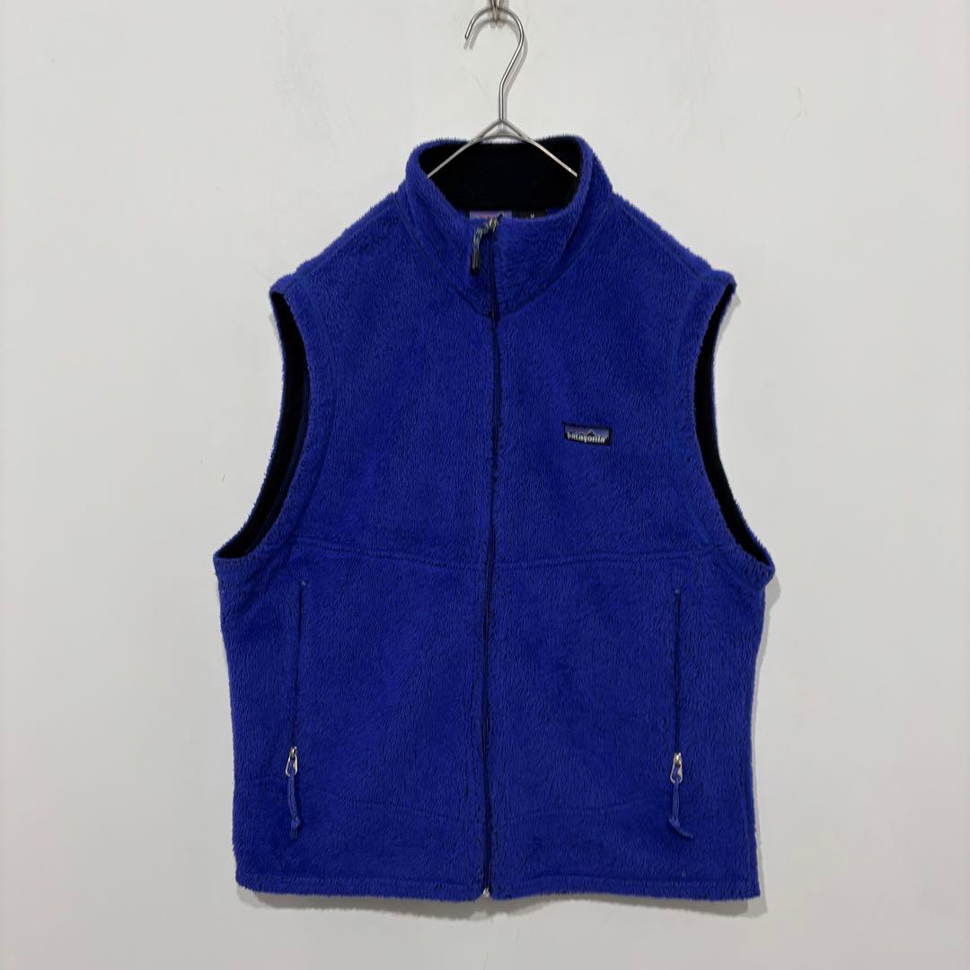 Patagonia アメリカ製 00s レギュレーター フリースベスト　ブルー