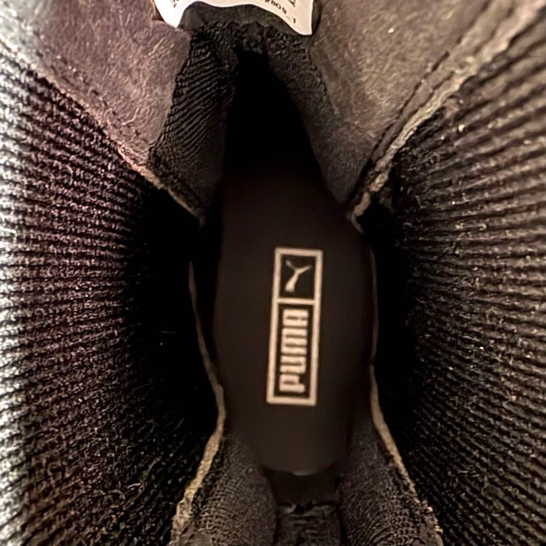 極美品■PUMA■サイドゴアブーツ✨メイズスタックチェルシー プラットフォーム
