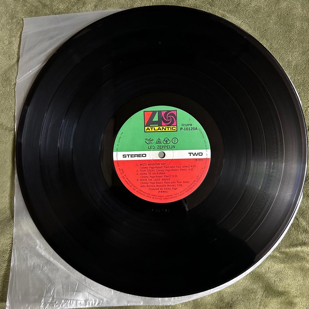 ［名盤］レッド・ツェッペリン LP レコード　ロックロックンロール　ジミーペイジ