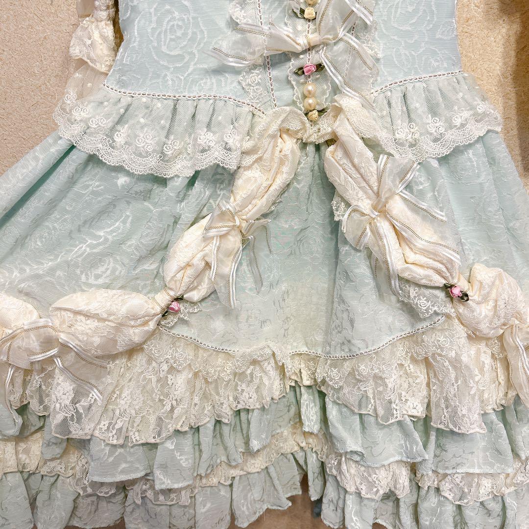 BABY♡Rosa Mistica〜奇しき薔薇の窓〜柄ワンピース