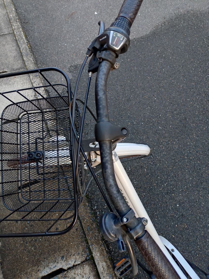 シティサイクル ホワイト 　引取限定　京都