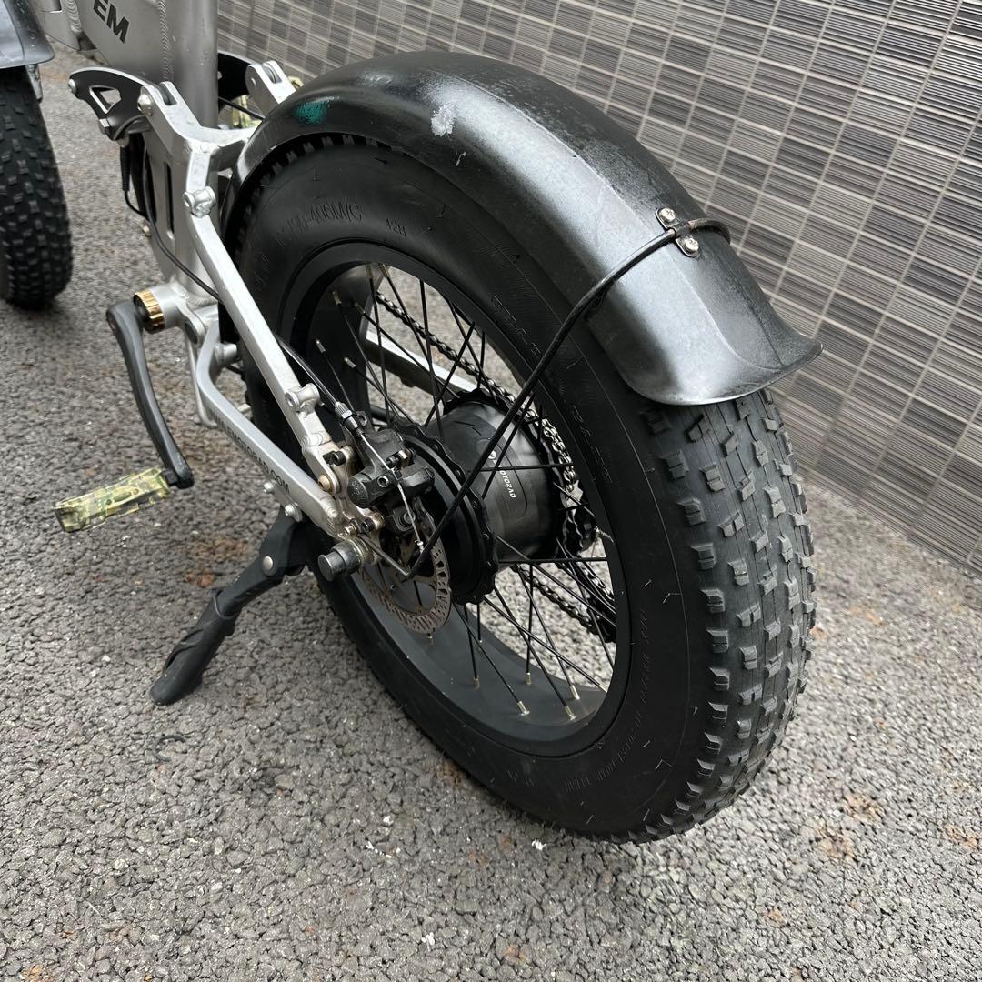 XPLORER EM 電動アシスト自転車 シルバー　トルクセンサー不良ジャンク