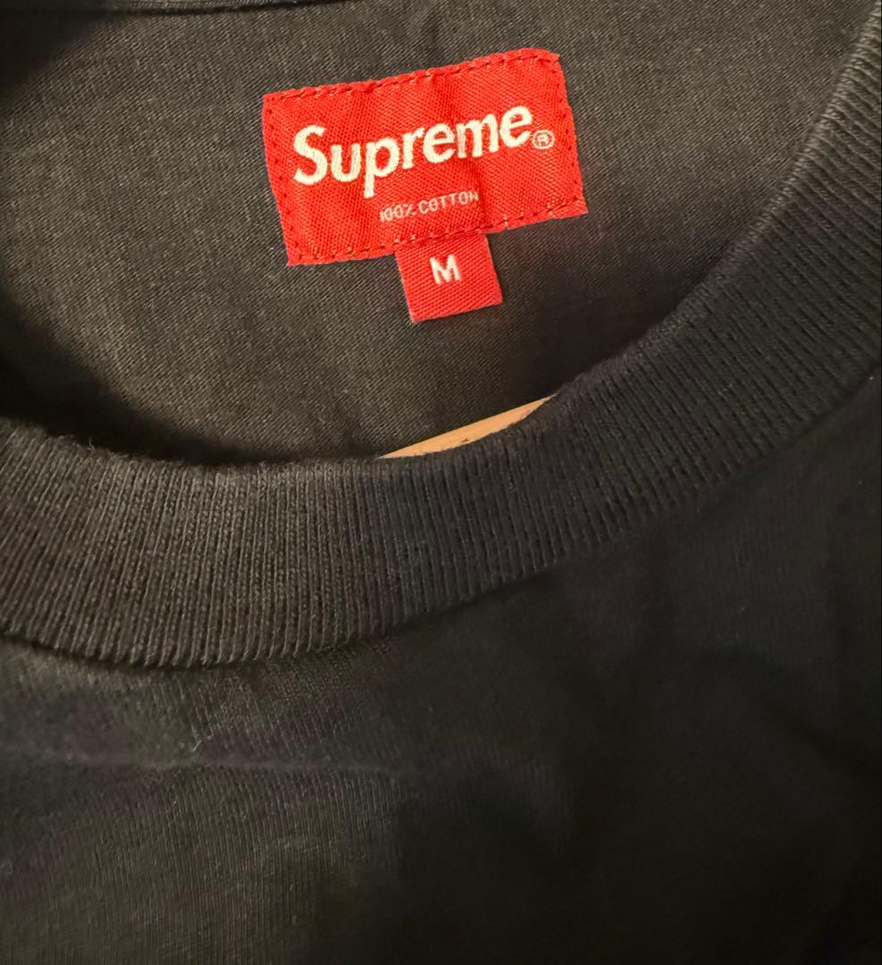 SUPREME Tシャツ M ステッカー付き