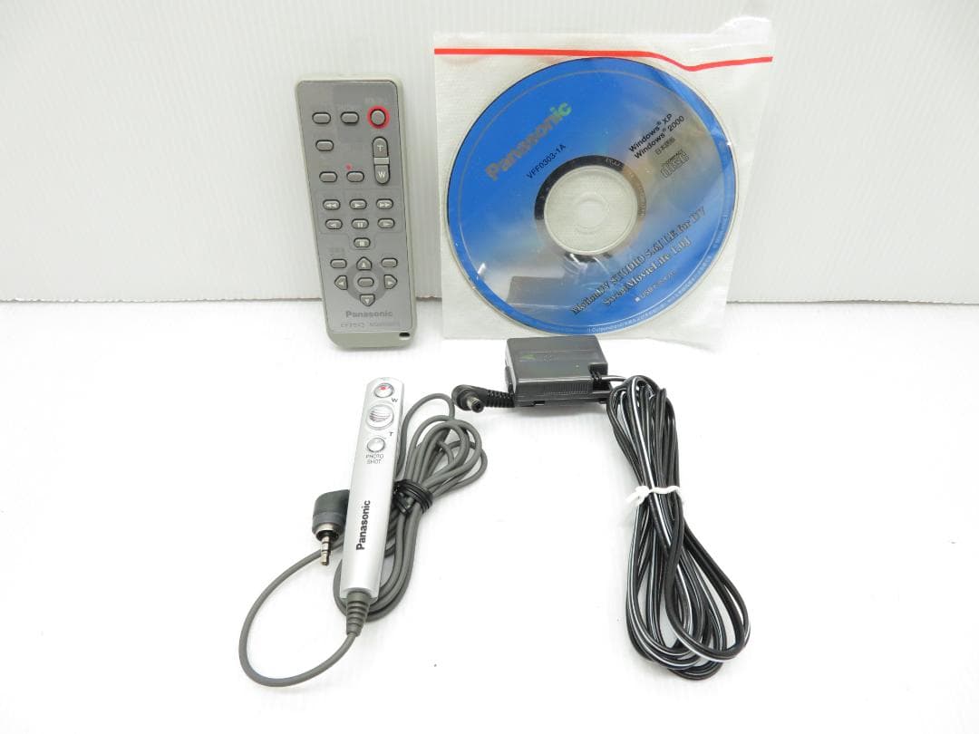 撮影確認済 Panasonic デジタルビデオカメラ NV-GS300 電池2個