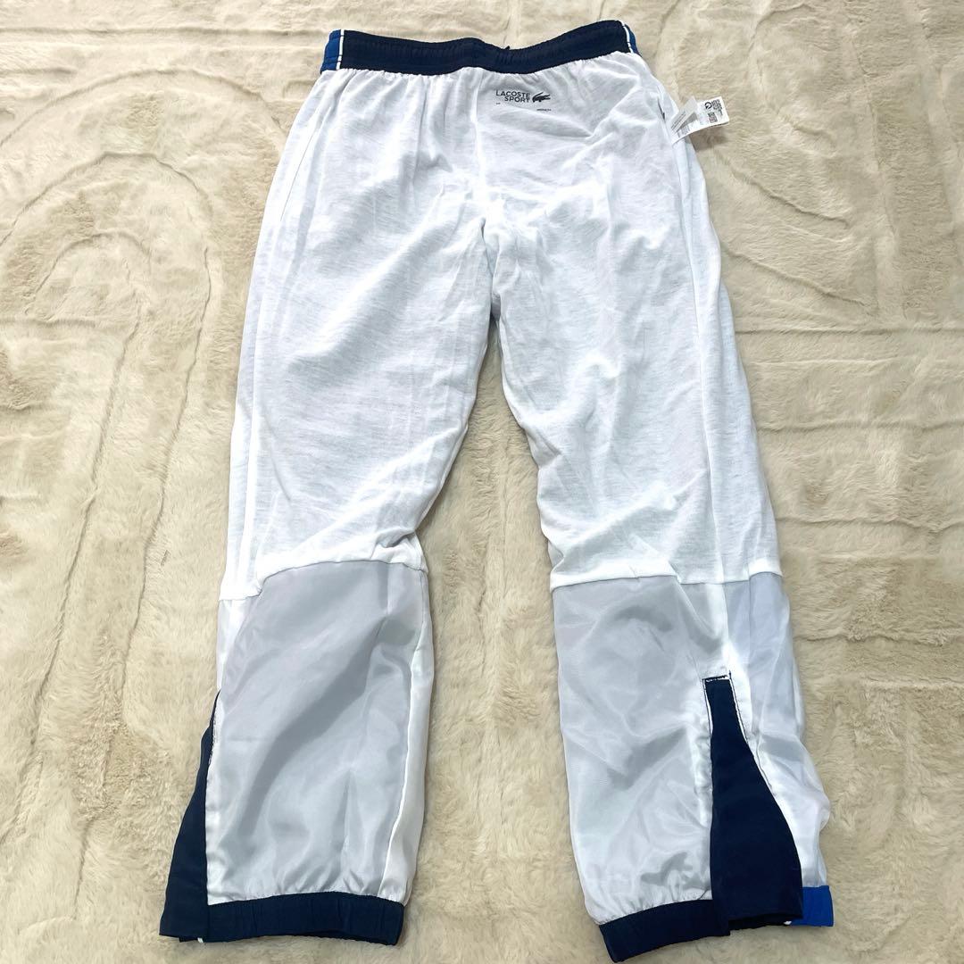 新品級　サイズ140cm/ラコステ/KIDSトラックスーツ　上下セット　ブルー