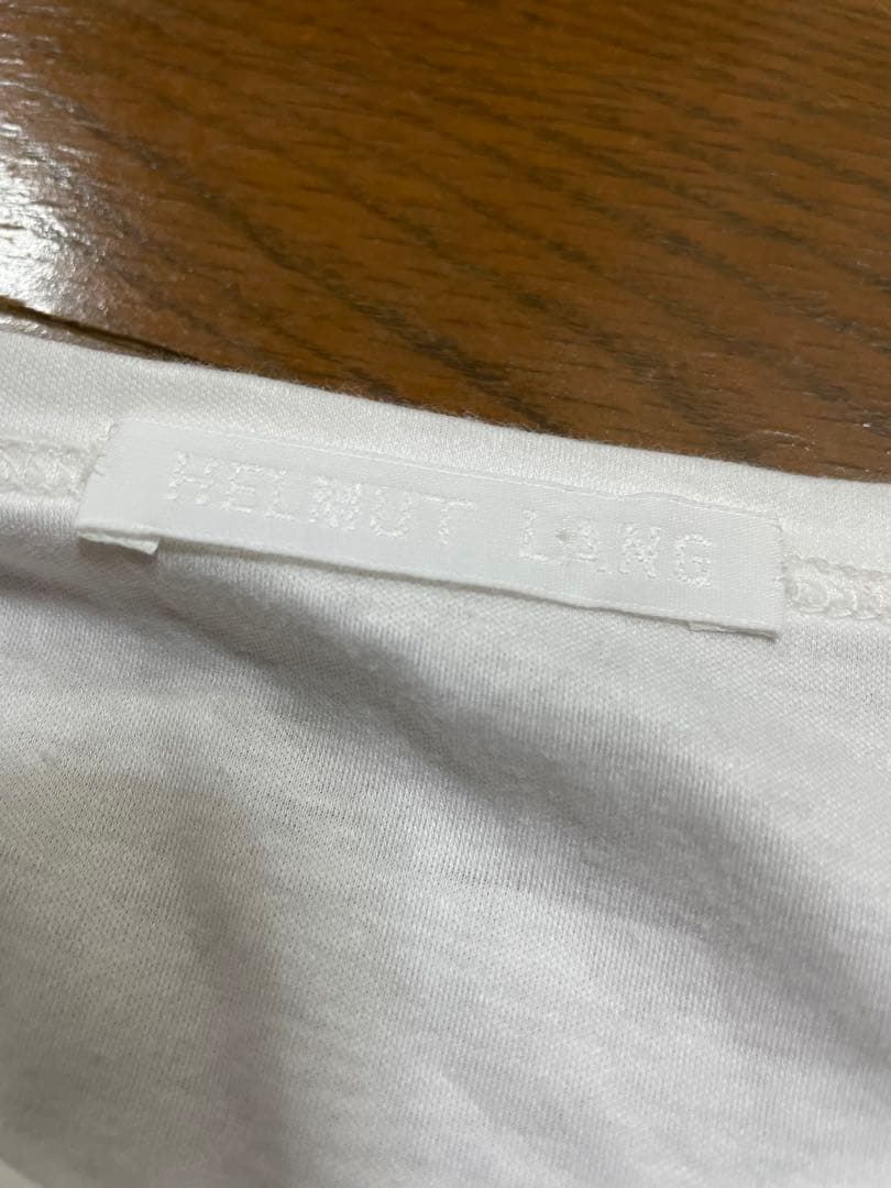 02AW HELMUT LANG 本人期 PARIS Tシャツ