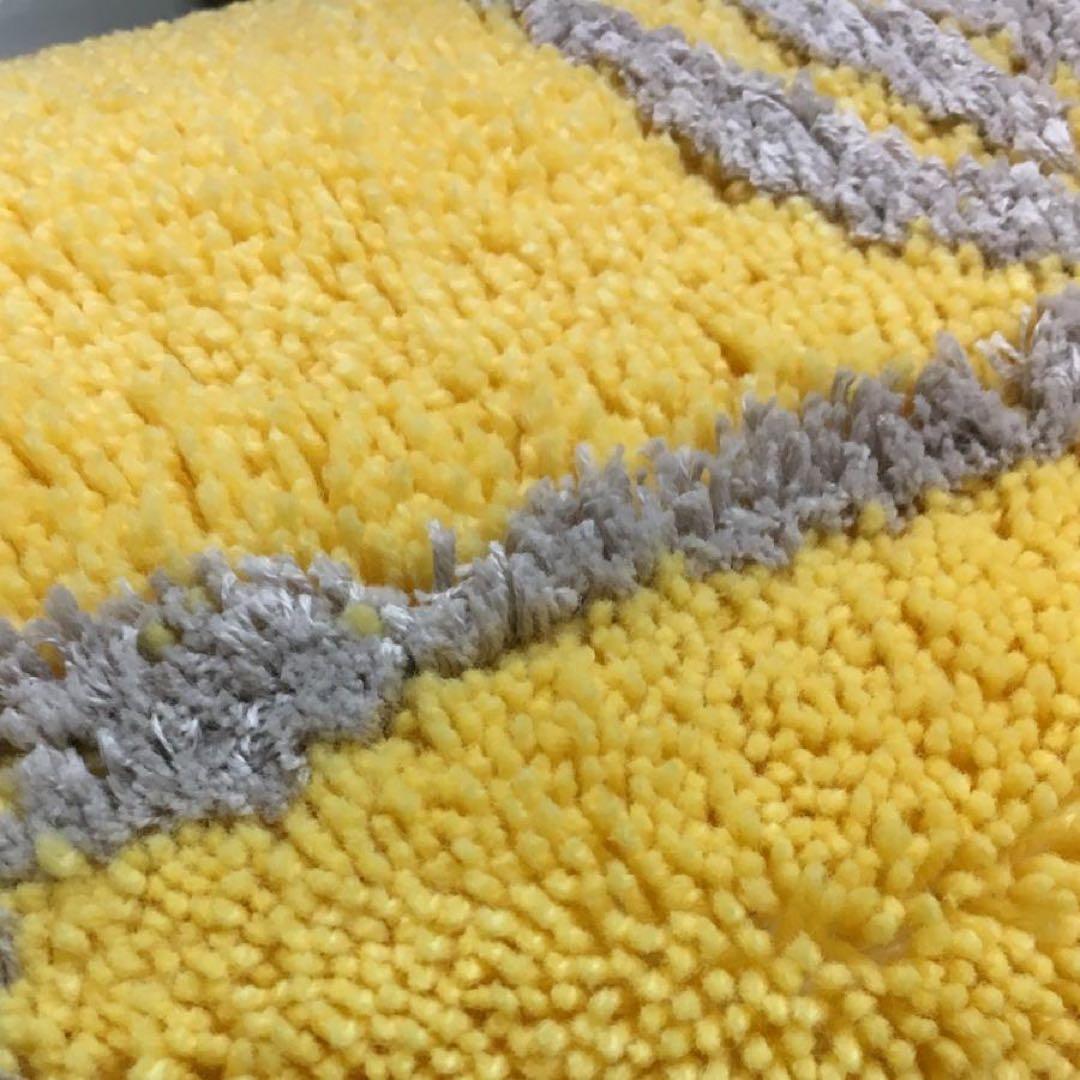 トイレマット 北欧 新品 4点セット 金運の イエロー 洗浄暖房型