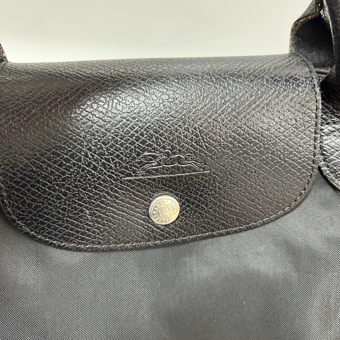 LONGCHAMP ロンシャン ルプリアージュ ナイロンxレザー トラベルバッグ