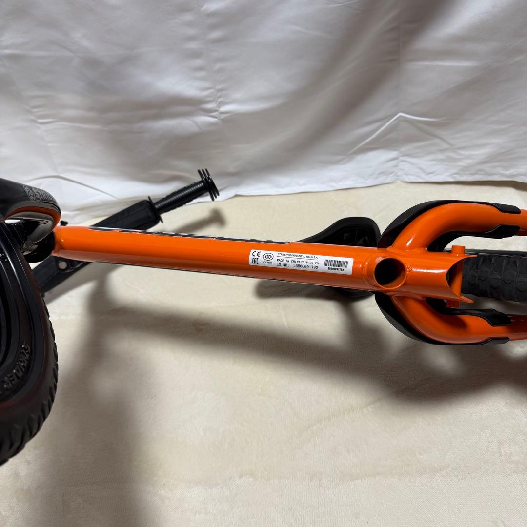 STRIDER SPORTS BalanceBike 12インチ オレンジ美品