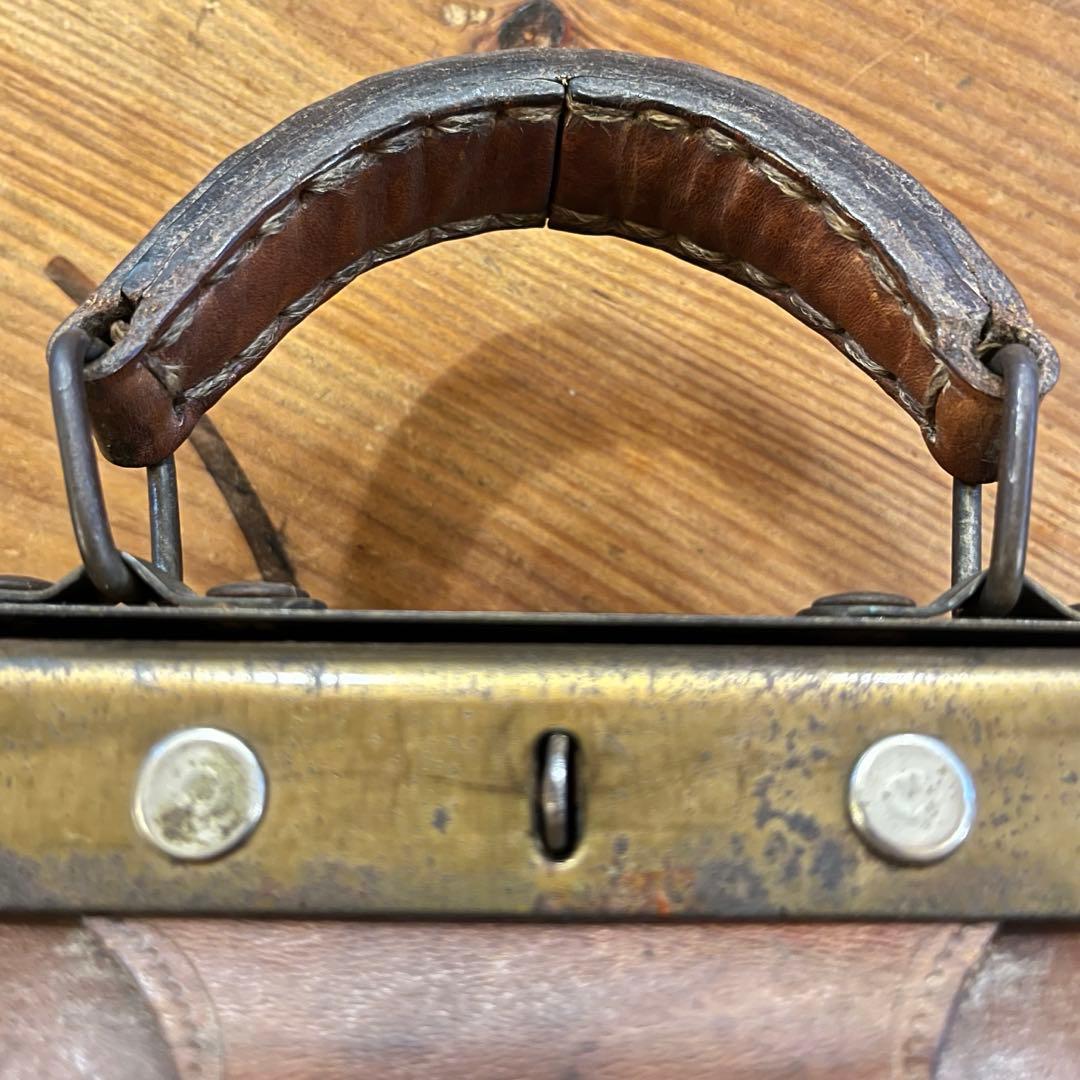 1900年代頃フランス・本革　ドクターバッグ