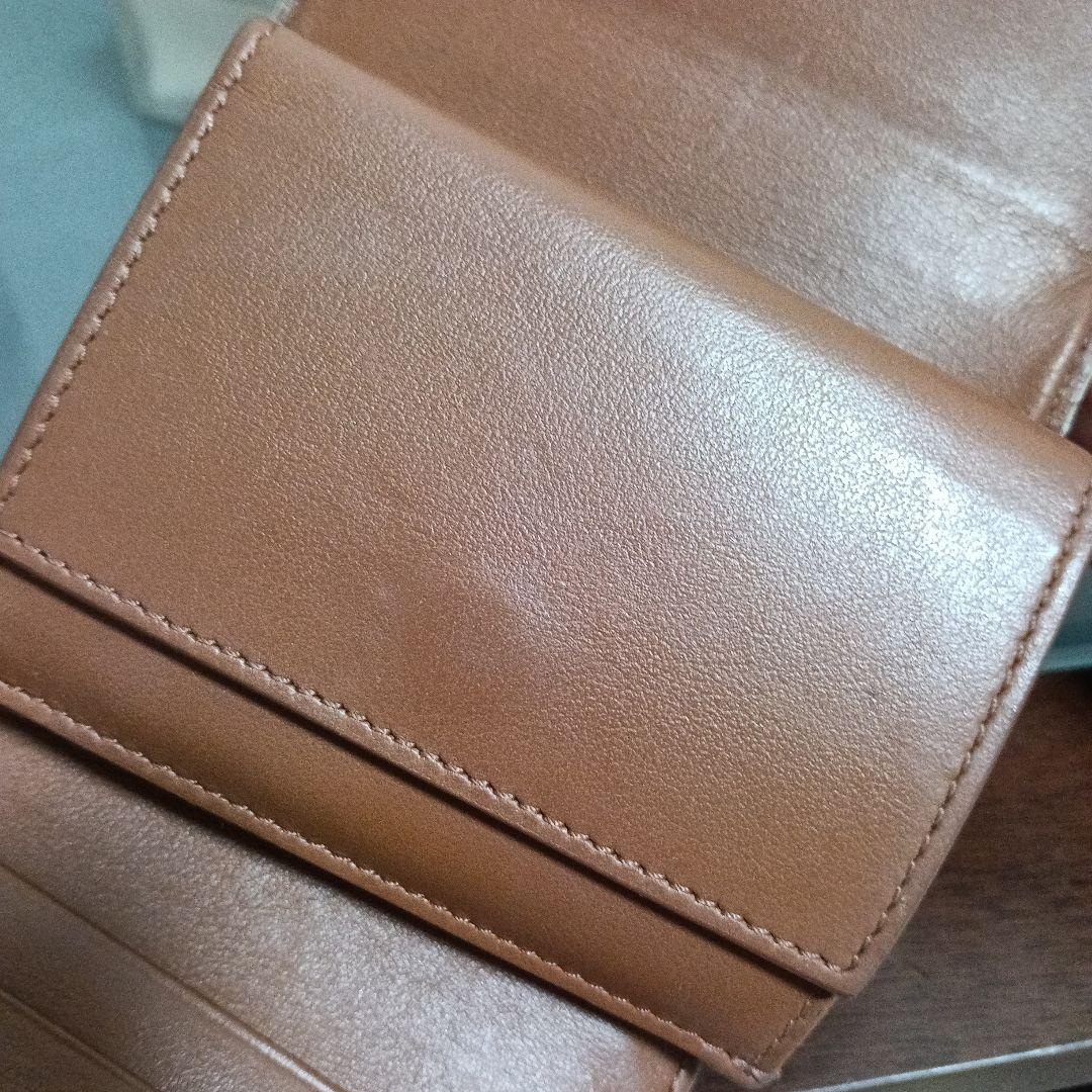 ト*ミ様 CELINE ホワイトレザー 三つ折り財布