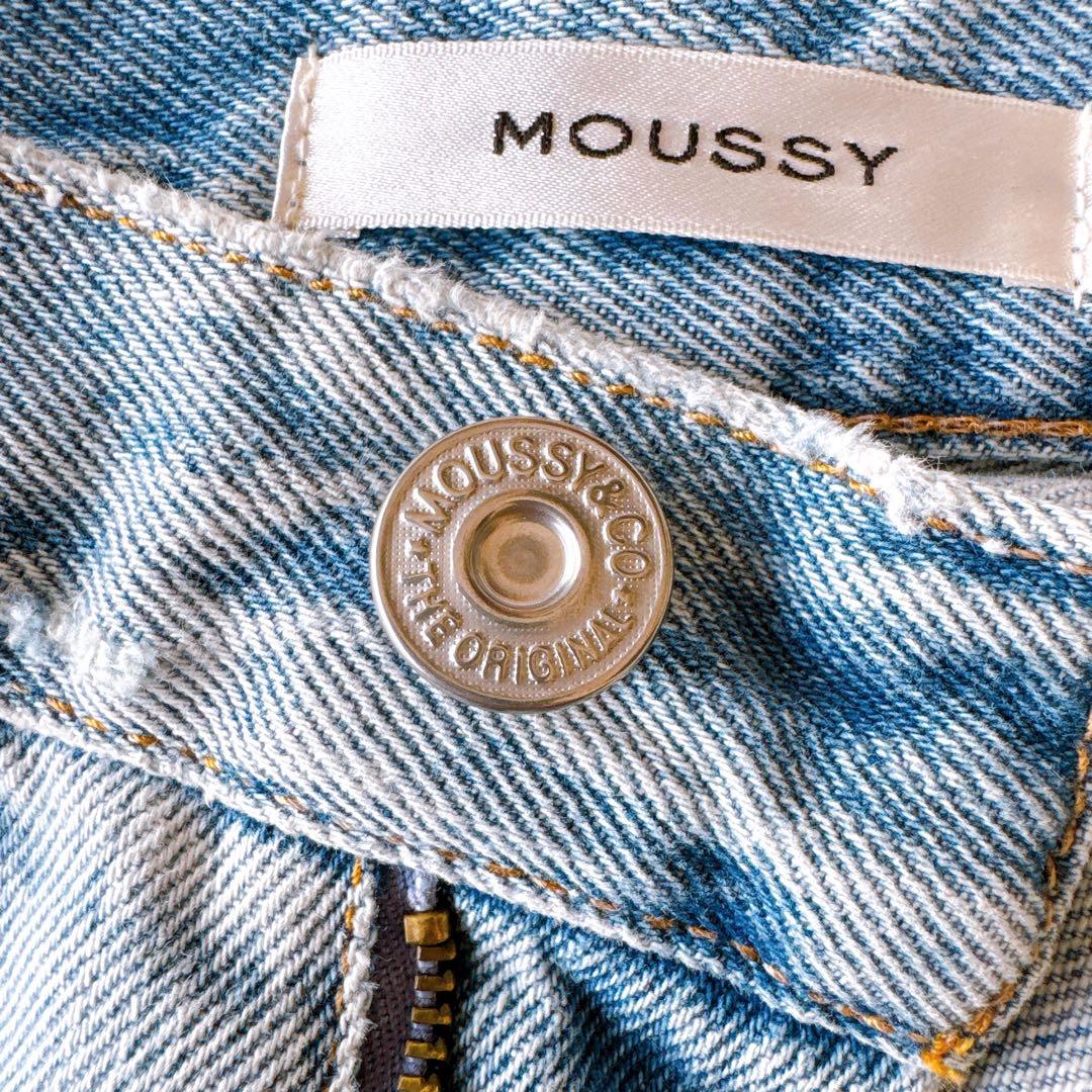 MOUSSY マウジー HW 90S STRAIGHT デニム ハイウエスト
