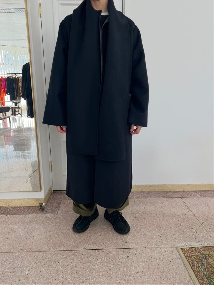 ジャケット・アウター cristaseya REVERSIBLE OVERCOAT W/SC