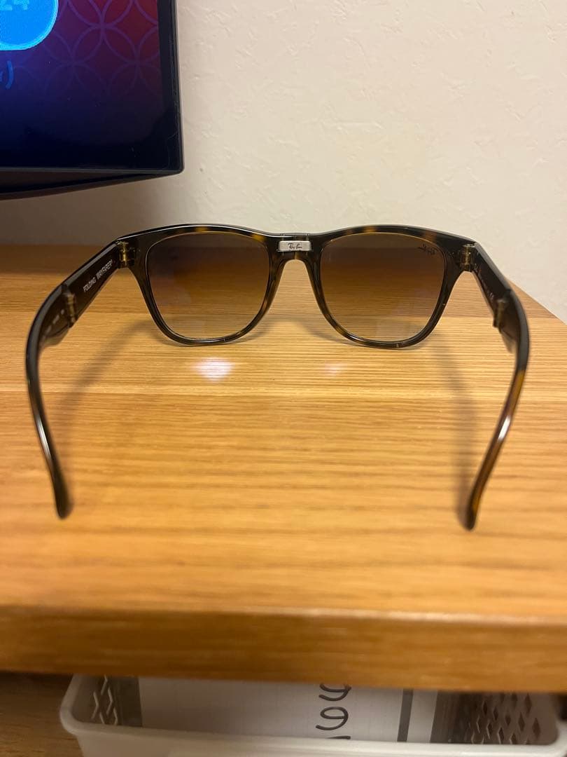 レイバン　Ray-ban サングラス　ウェイファーラー 折り畳み　ブラウン　山P